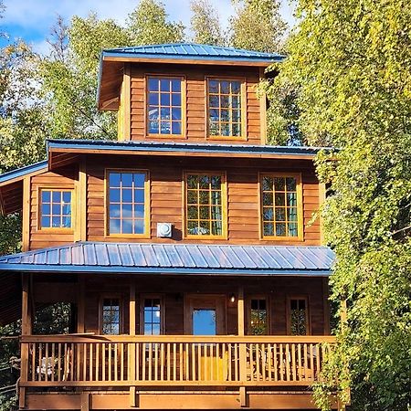 The Eagle'S Nest Treehouse Cabin Palmer Exterior foto