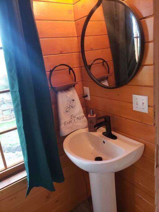 The Eagle'S Nest Treehouse Cabin Palmer Exterior foto