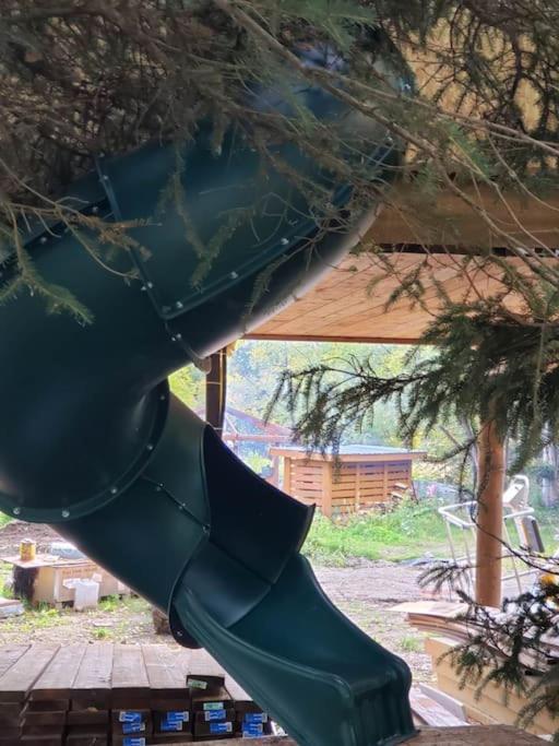 The Eagle'S Nest Treehouse Cabin Palmer Exterior foto